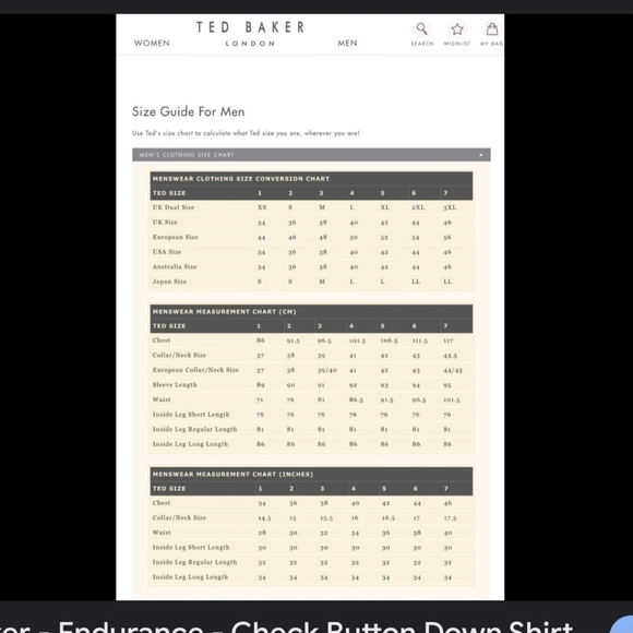 Ted Baker London Mens Tropical Floral Birds Short Sleeve Button Down Shirt Large - Picture 6 of 6